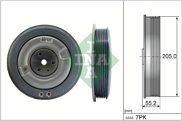 Belt Pulley, crankshaft - 544 0506 10 Schaeffler INA