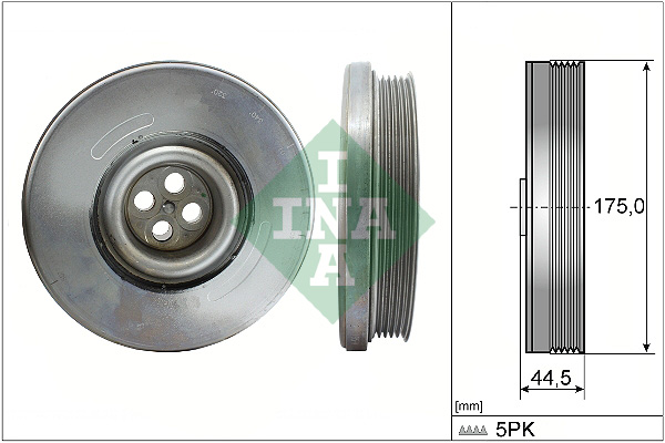 Belt Pulley, crankshaft - 544 0604 10 Schaeffler INA