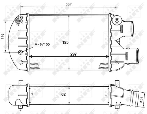 Intercooler - 30122A NRF