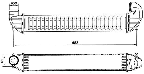 Intercooler - 30139A NRF