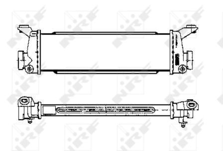 Intercooler, charger - 30151 NRF