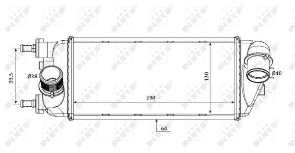 Intercooler - 30183 NRF
