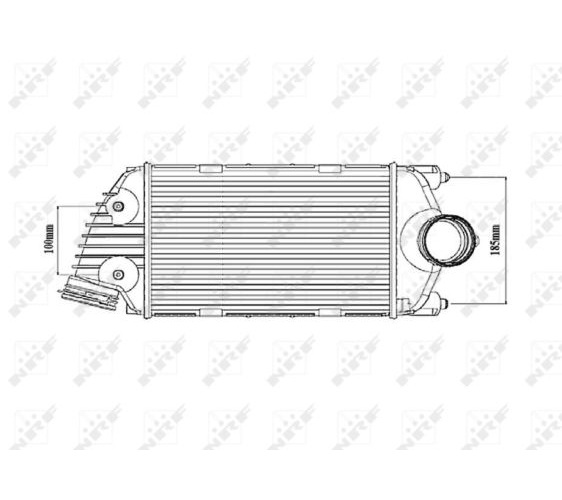 Intercooler - 30187 NRF
