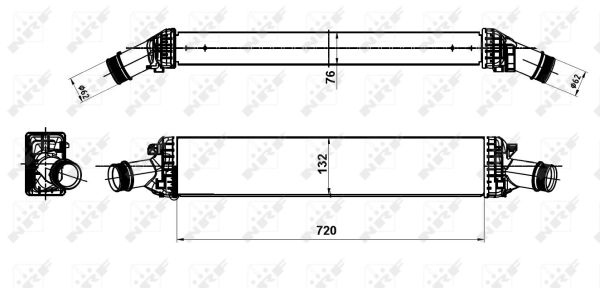 Интеркулер - 30189 NRF