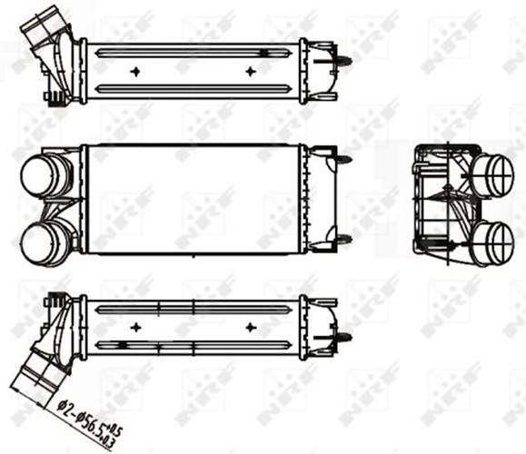 Intercooler - 30191 NRF