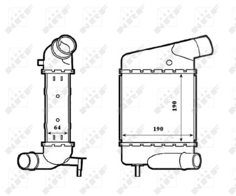 Intercooler - 30197 NRF