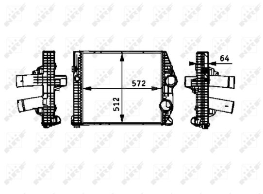 Intercooler - 30211 NRF