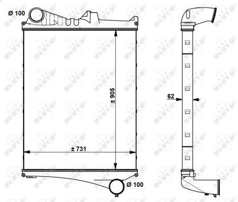 Интеркулер - 30225 NRF