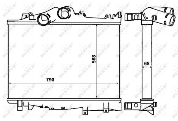 Intercooler - 30229 NRF