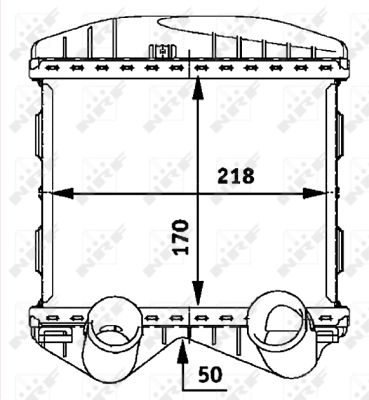 Интеркулер - 30257 NRF