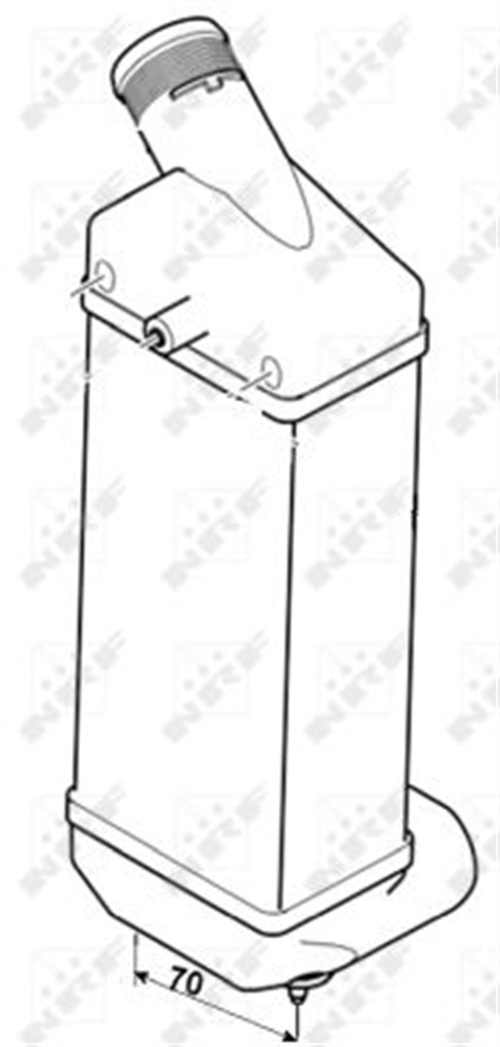 Intercooler - 30283 NRF