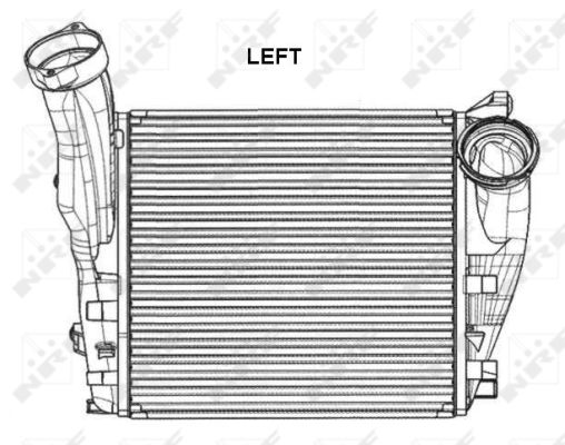 Intercooler, charger - 30781 NRF