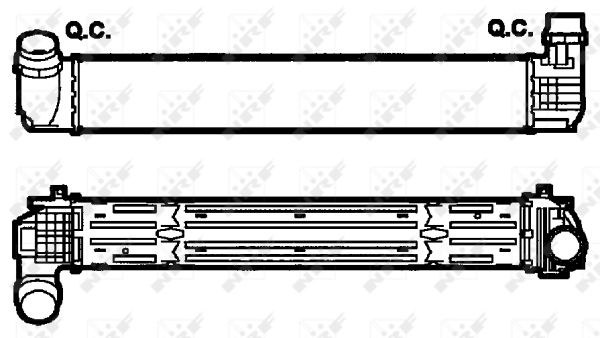 Intercooler - 30287 NRF