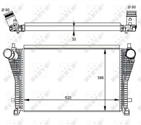 Интеркулер - 30291 NRF