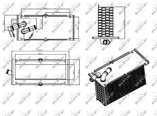 Интеркулер - 30292 NRF