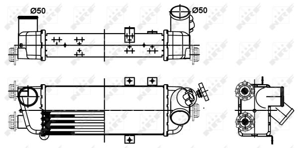 Intercooler - 30305 NRF