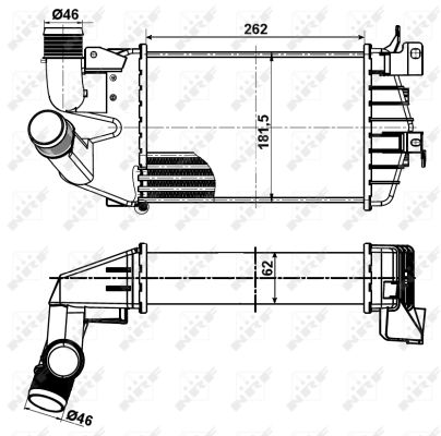 Intercooler - 30307 NRF