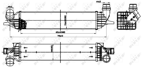 Интеркулер - 30312 NRF