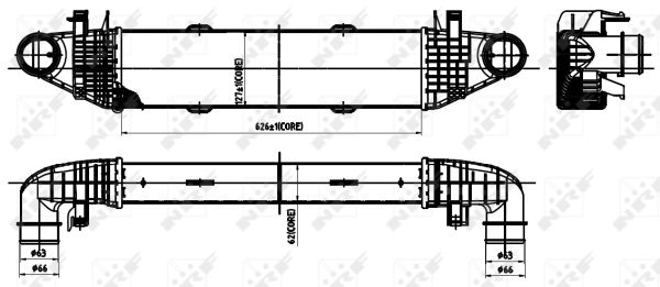 Intercooler - 30313 NRF
