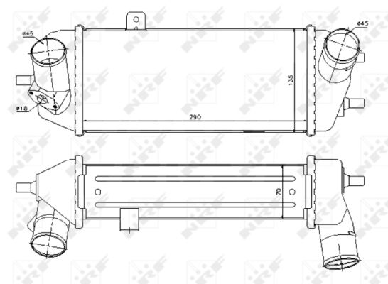 Intercooler - 30327 NRF