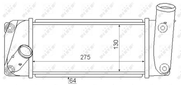 Intercooler - 30347 NRF