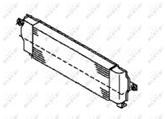 Intercooler, charger - 30363 NRF