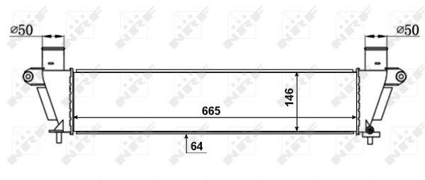 Intercooler - 30367 NRF