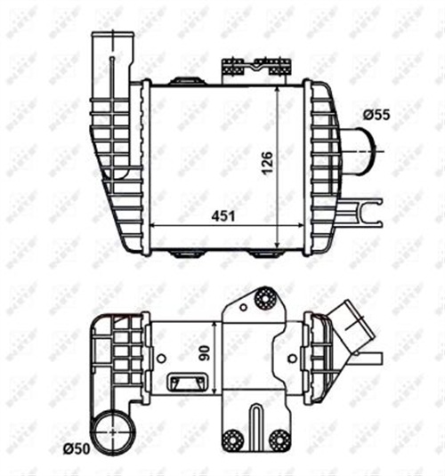 Интеркулер - 30371 NRF