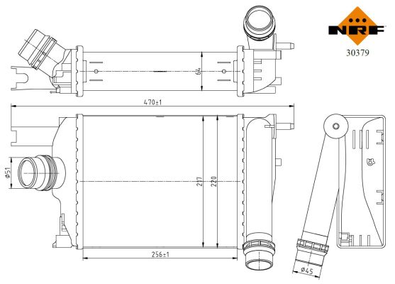 Интеркулер - 30379 NRF