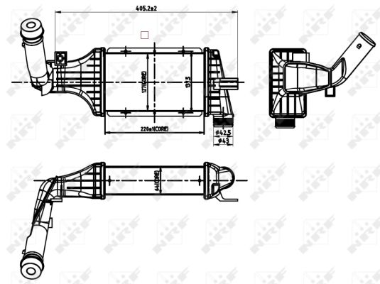 Intercooler - 30427 NRF