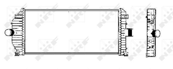 Intercooler, charger - 30431 NRF