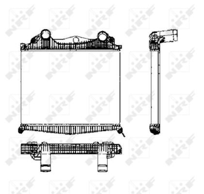 Intercooler - 30449 NRF
