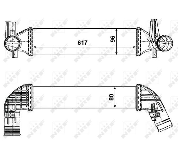 Intercooler - 30463 NRF