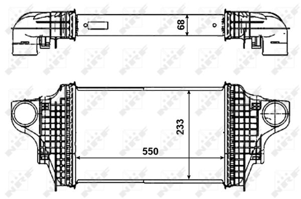 Intercooler - 30464 NRF
