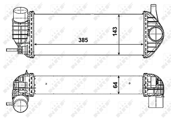 Intercooler - 30468 NRF