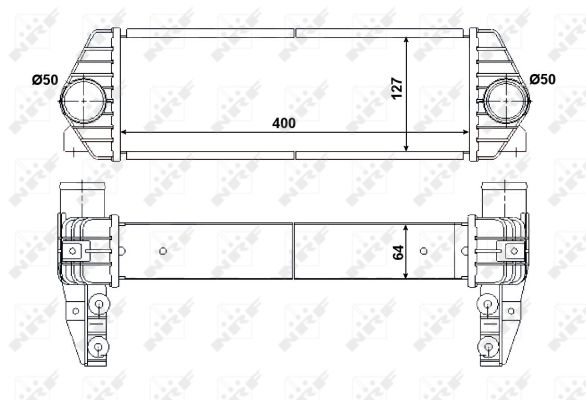 Intercooler - 30516 NRF