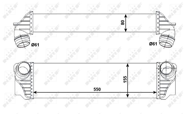 Intercooler - 30523 NRF