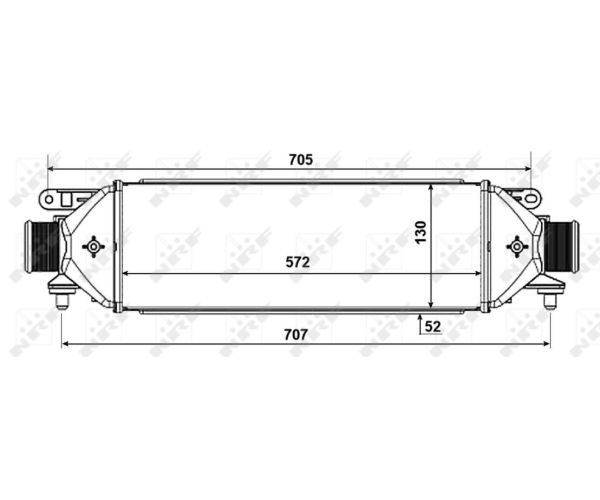 Intercooler - 30752 NRF