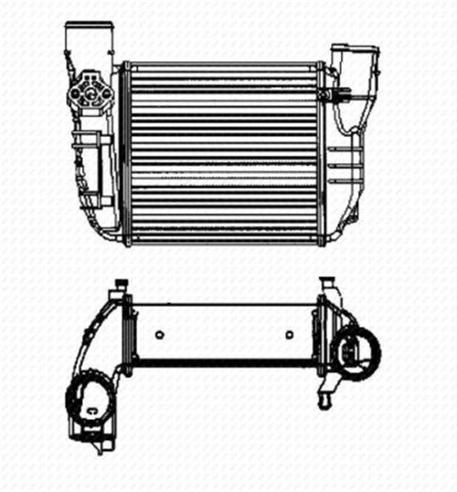 Intercooler - 30756 NRF
