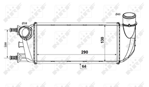 Intercooler - 30773 NRF