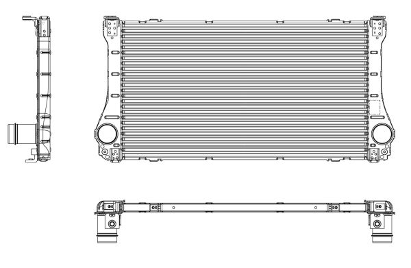 Intercooler - 30786 NRF