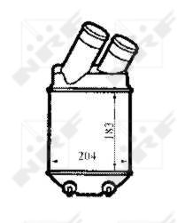 Intercooler - 30832 NRF