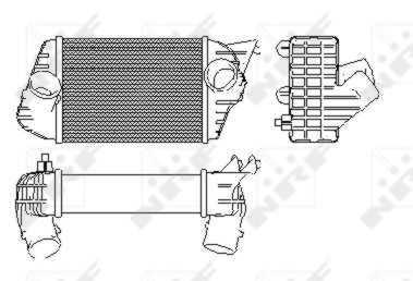 Ladeluftkühler - 30833 NRF