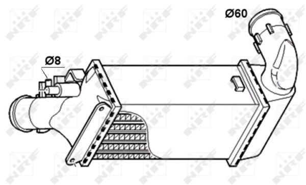 Intercooler - 30835 NRF