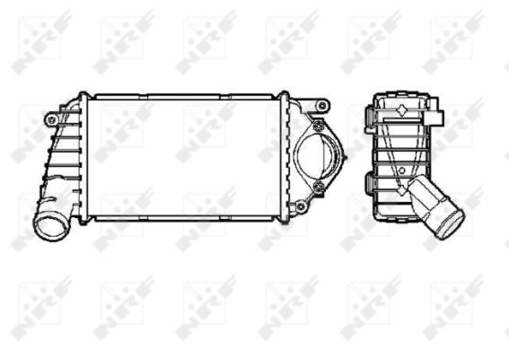 Intercooler, charger - 30849 NRF