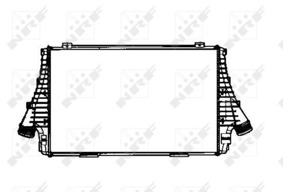 Intercooler, charger - 30867 NRF