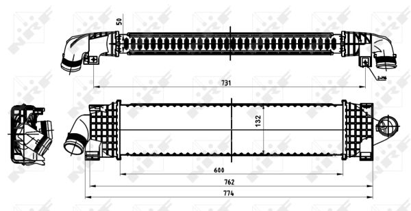 Intercooler - 30870 NRF