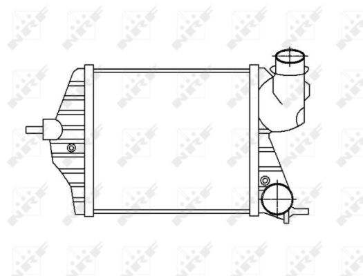 Intercooler, charger - 30872 NRF