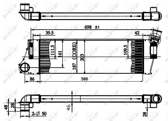 Интеркулер - 30899 NRF