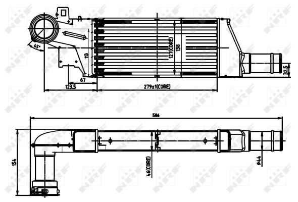 Интеркулер - 30903 NRF